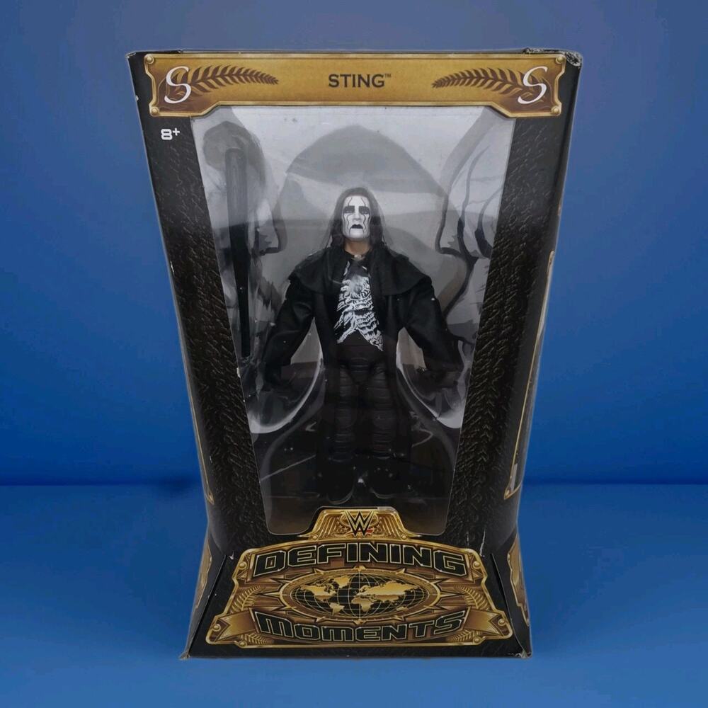 WWE Sting Defining Moments Series 6 Crow Edition Wrestling Action Figure Mattel